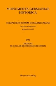 Cover von Ratpert, St. Galler Klostergeschichten (Casus sancti Galli)