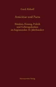 Cover von Amicitiae und Pacta