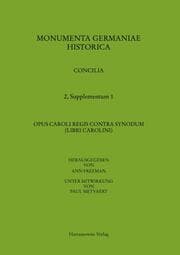 Cover von Opus Caroli regis contra synodum (Libri Carolini)