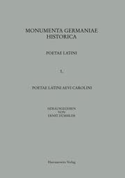 Cover von Poetae Latini aevi Carolini (I)