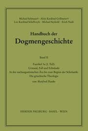 Cover von Urstand, Fall und Erbsünde