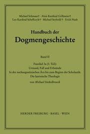Cover von Urstand, Fall und Erbsünde