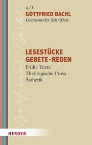 Cover von Lesestücke - Gebete - Reden