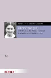 Cover von Übersetzung von John Henry Newman, Briefe und Texte zur ersten Lebenshälfte (1801-1846)