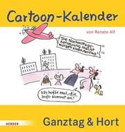 Cover von Cartoon-Kalender: Ganztag & Hort. Der immerwährende Kalender für die Schulkindbetreuung
