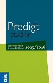 Cover von Predigtstudien 2025/2026 - 2. Halbband