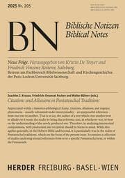 Cover von Citations and Allusions in Pentateuchal Traditions