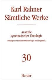 Cover von Anstöße systematischer Theologie