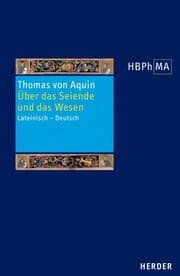 Cover von Über das Seiende und das Wesen