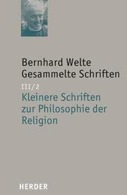 Cover von Kleinere Schriften zur Philosophie der Religion