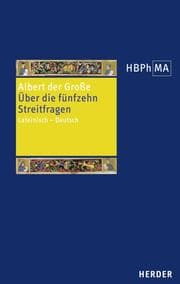 Cover von Über die fünfzehn Streitfragen/De quindecim problematibus
