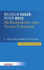 Cover von Methodenlehre zum Neuen Testament