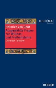 Cover von Ausgewählte Fragen zur Willens- und Freiheitslehre