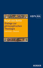 Cover von Dialoge zur philosophischen Theologie