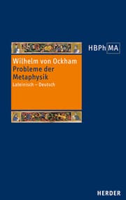Cover von Probleme der Metaphysik