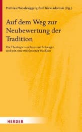 Cover von Auf dem Weg zur Neubewertung der Tradition