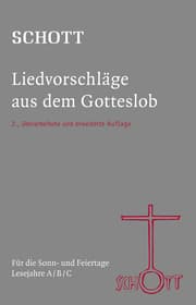 Cover von SCHOTT Liedvorschläge aus dem Gotteslob