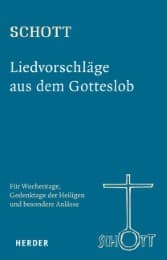 Cover von SCHOTT Liedvorschläge aus dem Gotteslob