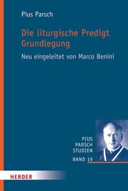 Cover von Die liturgische Predigt. Grundlegung