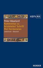 Cover von Kommentar zu Aristoteles' Schrift Peri hermeneias