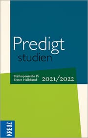 Cover von Predigtstudien 2021/2022 - 1. Halbband