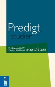 Cover von Predigtstudien 2021/2022 - 2. Halbband