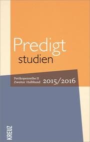 Cover von Predigtstudien 2015/2016