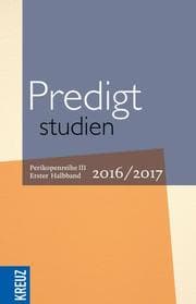 Cover von Predigtstudien für das Kirchenjahr 2016/2017