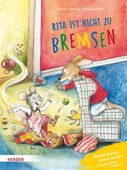 Cover von Konrad Känguru und Rita Rennmaus. Rita ist nicht zu bremsen
