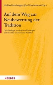 Cover von Auf dem Weg zur Neubewertung der Tradition