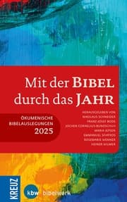 Cover von Mit der Bibel durch das Jahr 2025