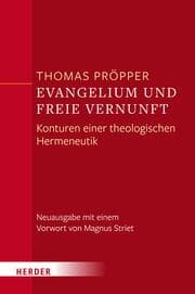 Cover von Evangelium und freie Vernunft