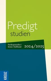 Cover von Predigtstudien 2024/2025,1. Halbband