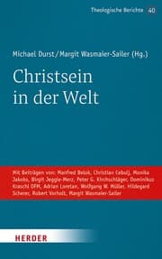 Cover von Christsein in der Welt