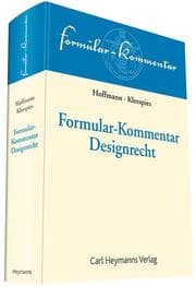 Cover von Formular-Kommentar Designrecht