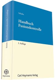 Cover von Handbuch Fusionskontrolle