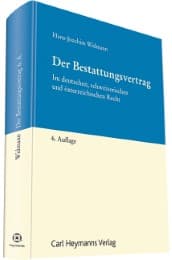 Cover von Der Bestattungsvertrag