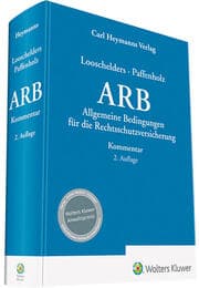 Cover von Allgemeine Rechtsschutzbedingungen (ARB)