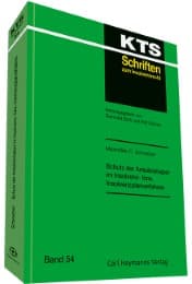 Cover von Schutz der Anteilsinhaber im Insolvenz- bzw. Insolvenzplanverfahren