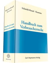 Cover von Handbuch Verbraucherrecht