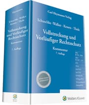 Cover von Vollstreckung und Vorläufiger Rechtsschutz