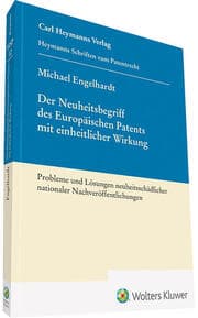 Cover von Der Neuheitsbegriff des Europäischen Patents mit einheitlicher Wirkung