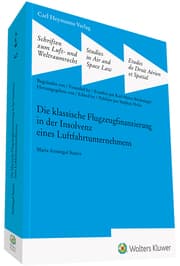 Cover von Die klassische Flugzeugfinanzierung in der Insolvenz eines Luftfahrtunternehmens