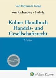 Cover von Kölner Handbuch Handels- und Gesellschaftsrecht