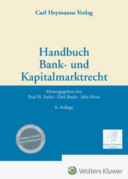 Cover von Handbuch Bank- und Kapitalmarktrecht