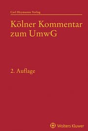 Cover von Kölner Kommentar zum Umwandlungsgesetz