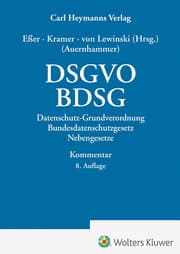 Cover von DSGVO/BDSG