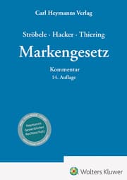 Cover von Markengesetz