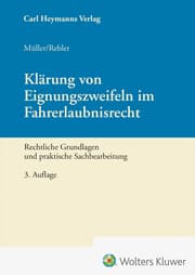 Cover von Klärung von Eignungszweifeln im Fahrerlaubnisrecht