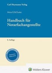 Cover von Handbuch für Notarfachangestellte